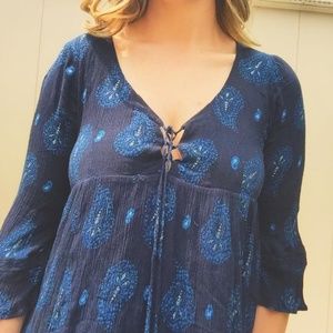 Harlow Paisley Print Dress